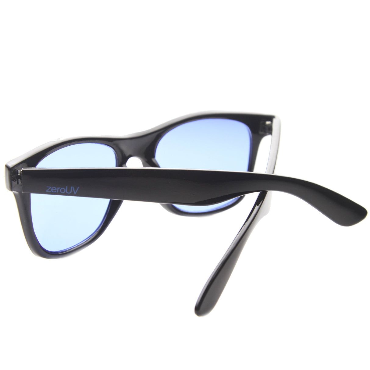 Limited Edition Color Tinted Lens Horned Rim Sunglasses 8803 from zeroUV