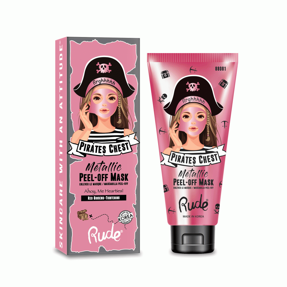 Pirate's Chest Peel Off Mask from Rude Cosmetics