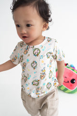 Dream Big Little Co x CoComelon JJ MUSICAL MELON DREAM POCKET TEE from DREAM BIG LITTLE CO