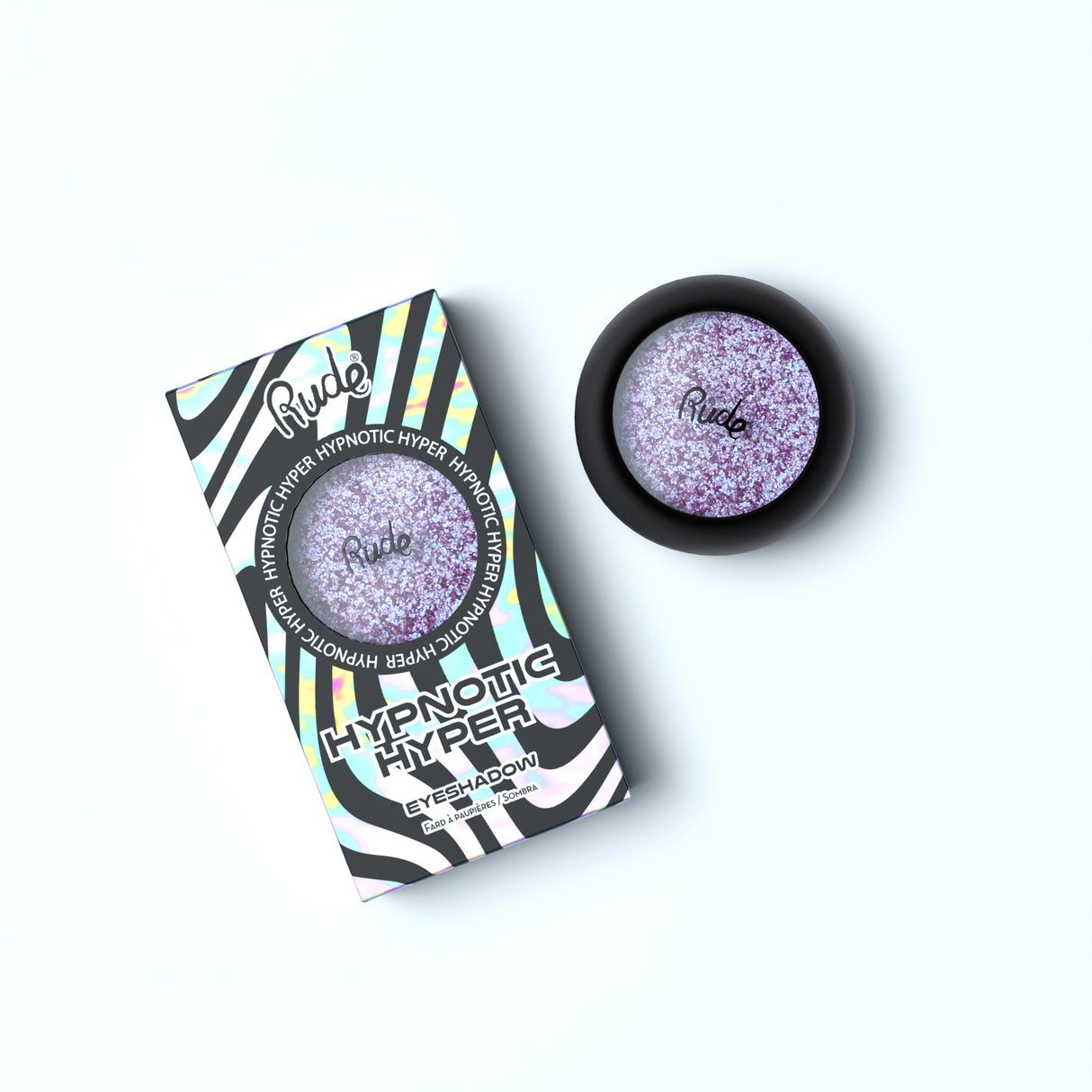 Hypnotic Hyper Duo Chrome Eyeshadow from Rude Cosmetics