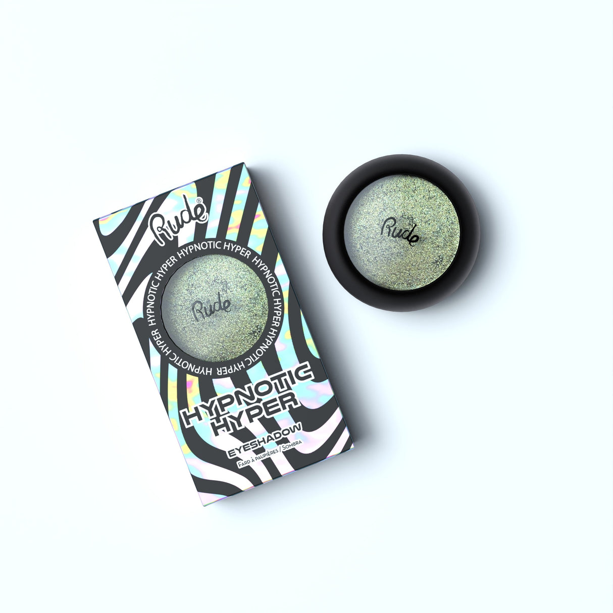 Hypnotic Hyper Duo Chrome Eyeshadow from Rude Cosmetics