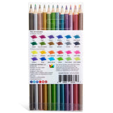 Colored Pencils 24 Metallic & Neon Colors from KINGART