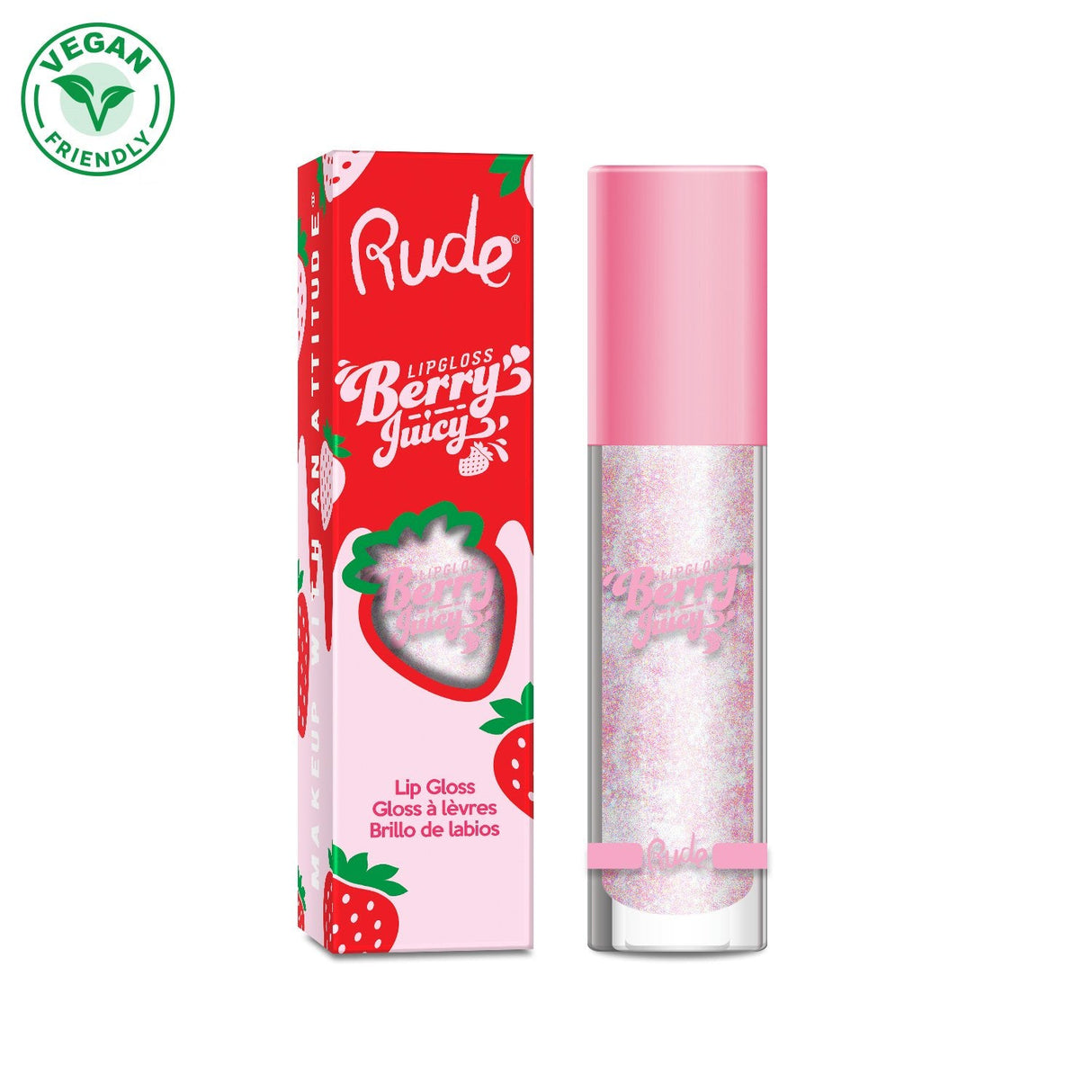 Berry Juicy Lip Gloss From Rude Cosmetics