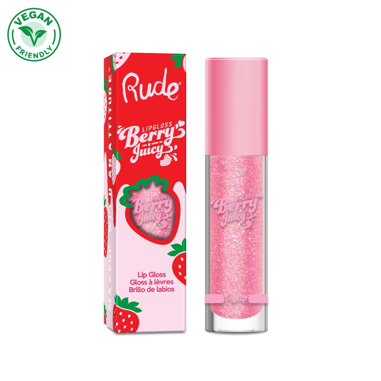 Berry Juicy Lip Gloss From Rude Cosmetics