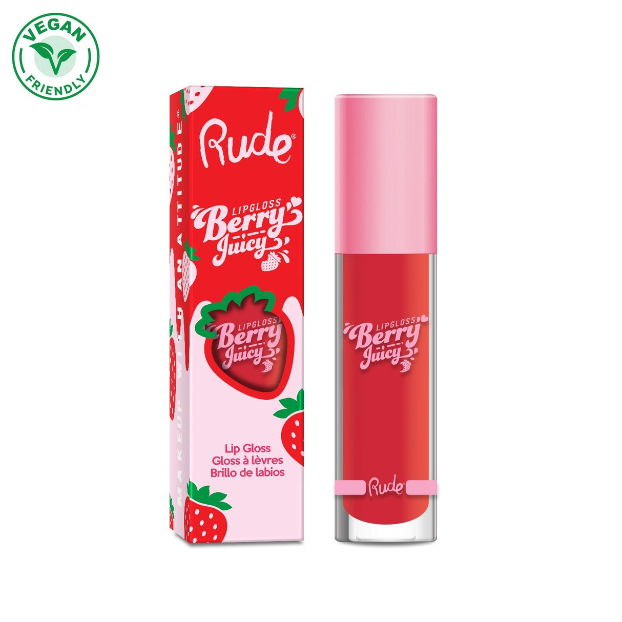 Berry Juicy Lip Gloss From Rude Cosmetics