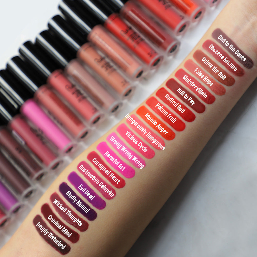 Notorious Rich Long Lasting Liquid Lip Color from Rude Cosmetics