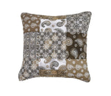 DaDalogy Bedding Bed in a Bag Bundle Set - Bohemian Paisley Dreams Floral Olive Brown Patchwork Bedspread Set (JHW885) from DaDalogy Bedding Collection