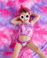 CANDY CLOUDS DREAM SMOCKED TWO PIECE SWIM SUIT from DREAM BIG LITTLE CO