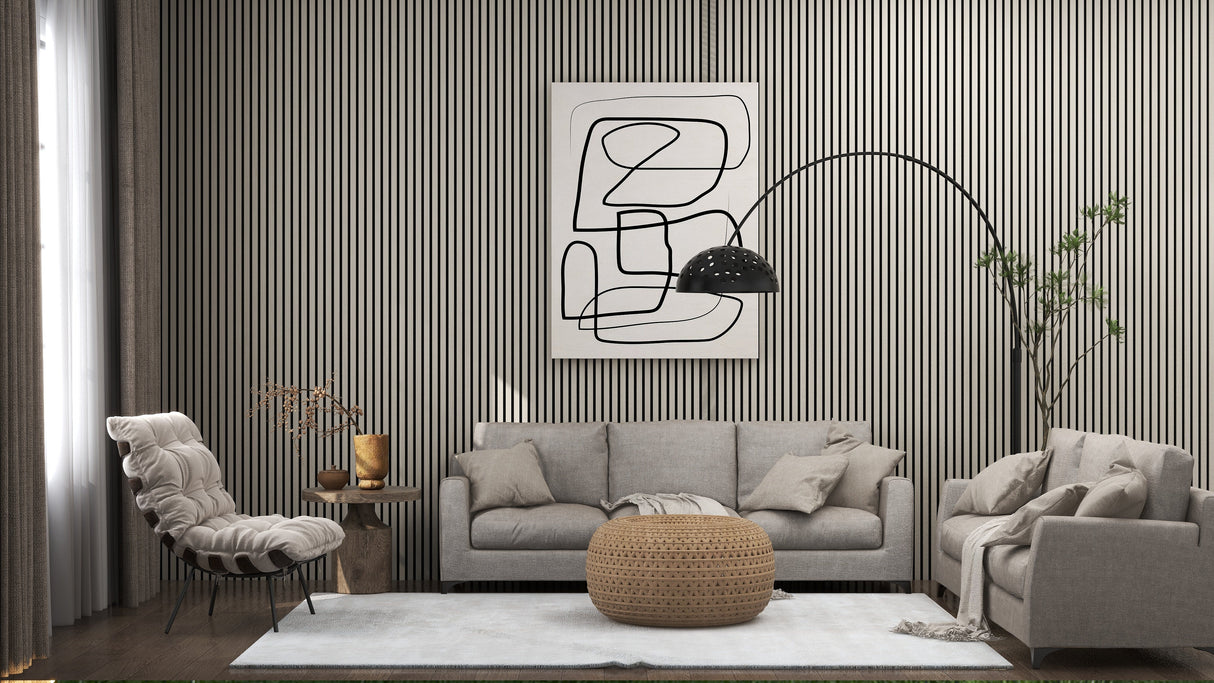 Acoustic Wooden Wall Panel from Ozarké