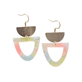 Irene Earrings - Iridescent Neon from Spiffy & Splendid