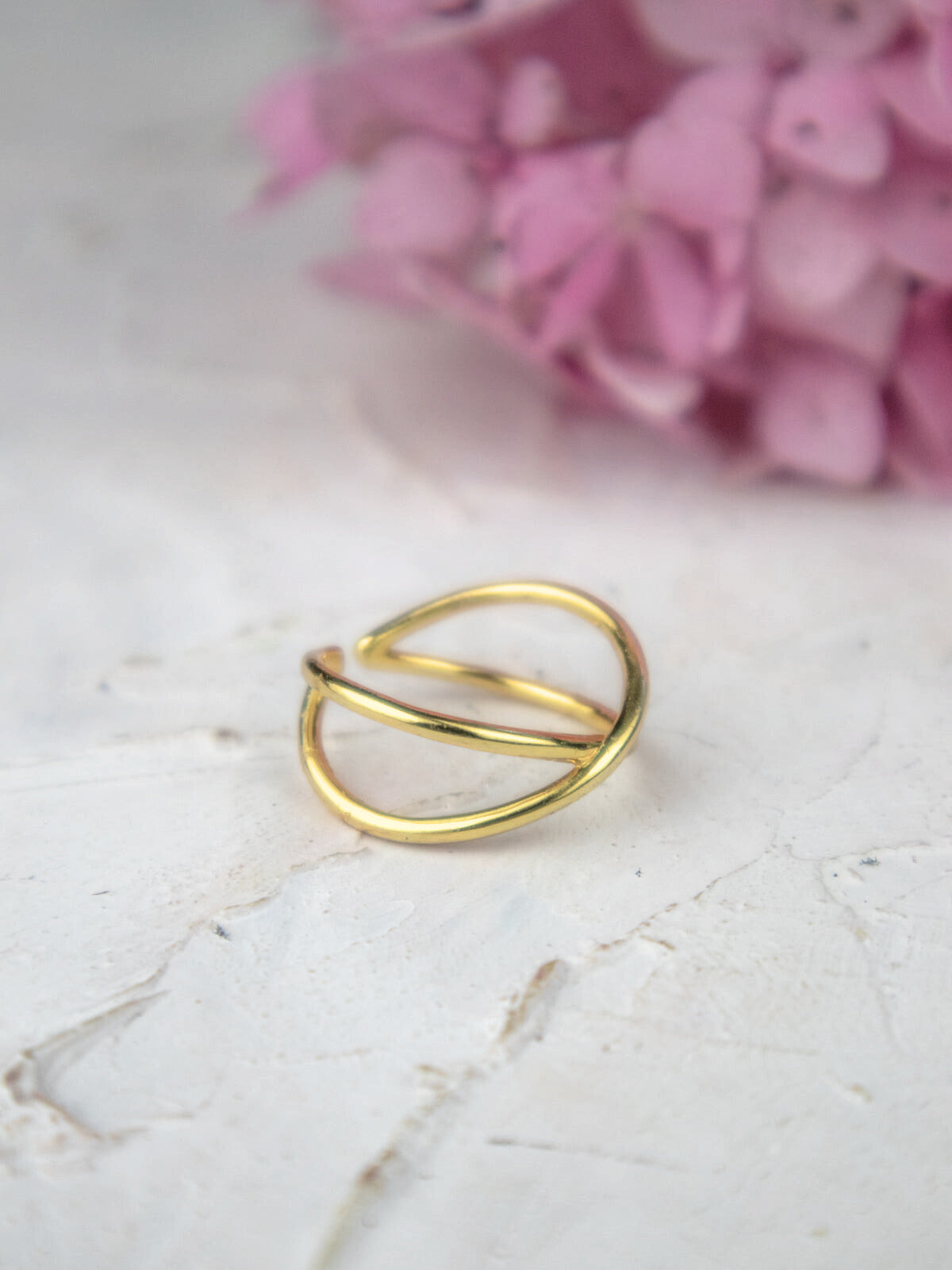 Mia Leaf Ring from Ash & Rose