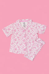 ROSEWOOD TOILE DREAM GIRL'S FLARE SET from DREAM BIG LITTLE CO