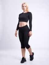 JupiterGear Long-Sleeve Crop Top from Jupiter Gear