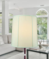 Large 14"x16"x17" Drum Lampshade Egg Shell Shantung, Large Cylinder Replacement Lamp Shade for Tall Table Lamps from LampsUSA