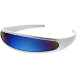 Retro Futuristic 1980's Disco Wrap Around Space Sunglasses 8964 from zeroUV