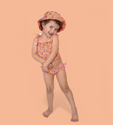 SHELLO SUMMER DREAM SMOCKED TANKINI TWO PIECE SWIM SUIT from DREAM BIG LITTLE CO
