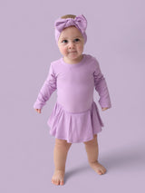 AMETHYST RIB DREAM BODYSUIT DRESS from DREAM BIG LITTLE CO