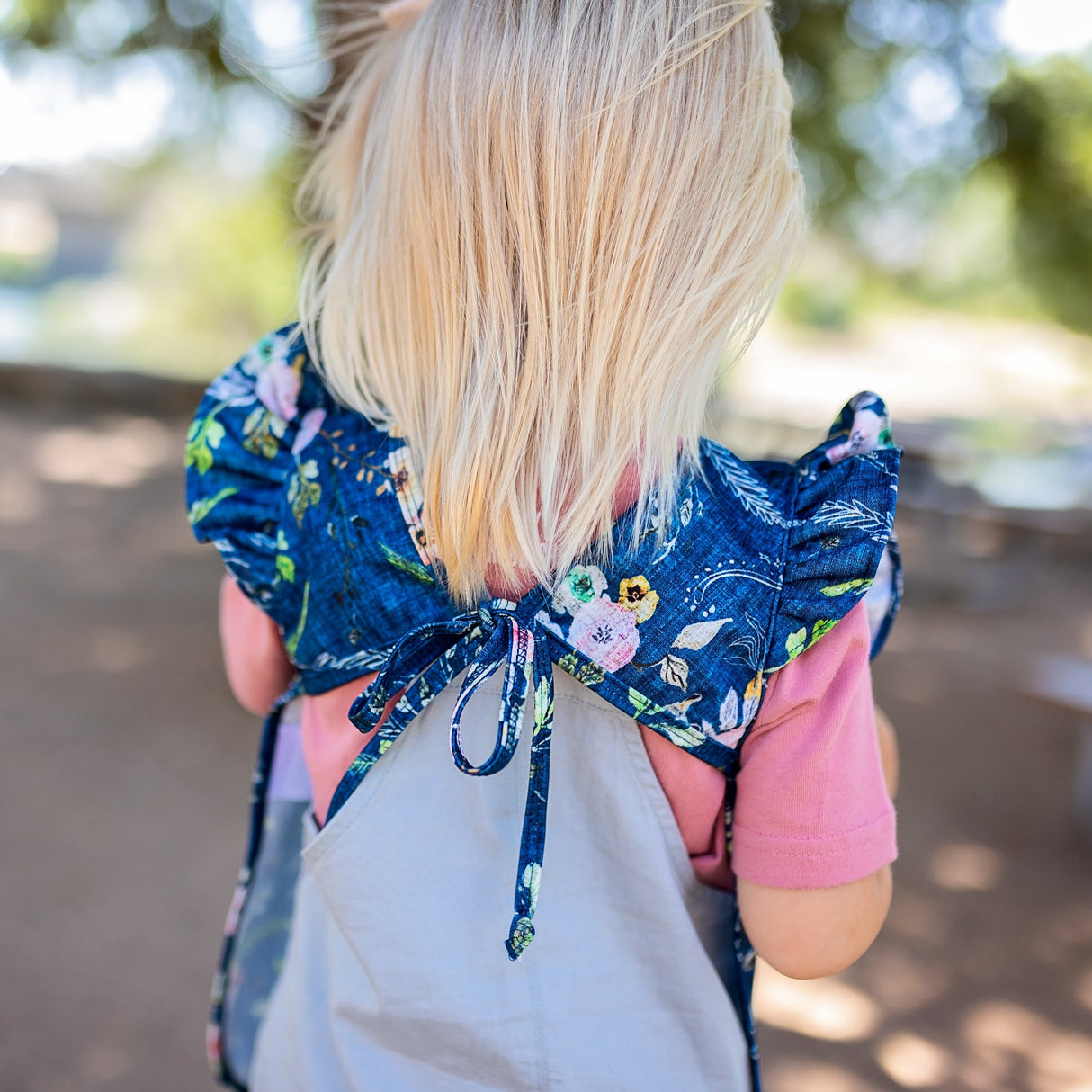 Boho Floral Flutter Bapron from BapronBaby