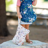Delilah Floral - Waterproof Wet Bag (For mealtime, on-the-go, and more!) from BapronBaby
