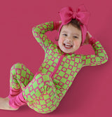 WILD DAISY CHECKERS DREAM ROMPER from DREAM BIG LITTLE CO