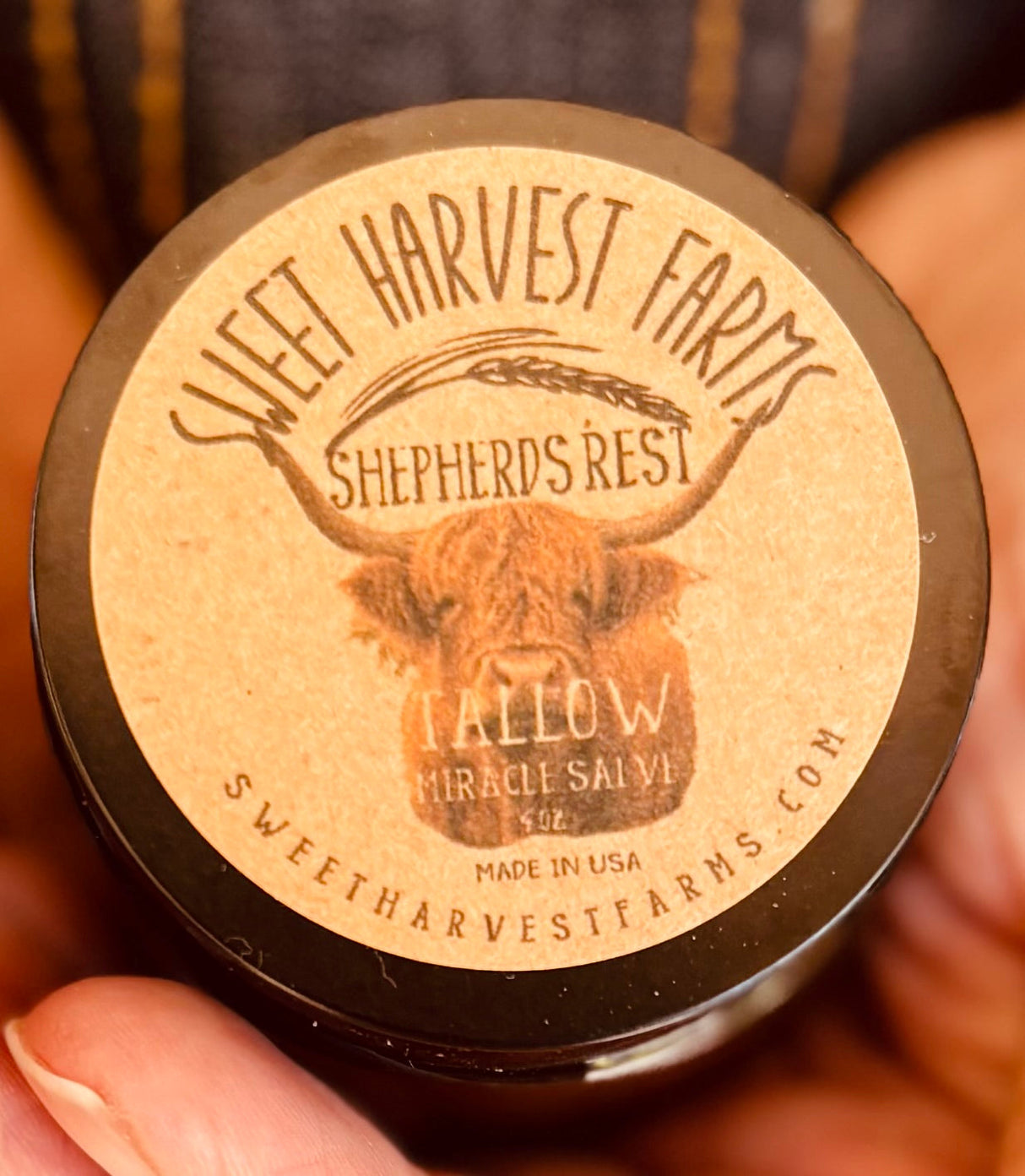 Organic Shepherds Rest Tallow - Miracle Salve from Sweet Harvest Farms