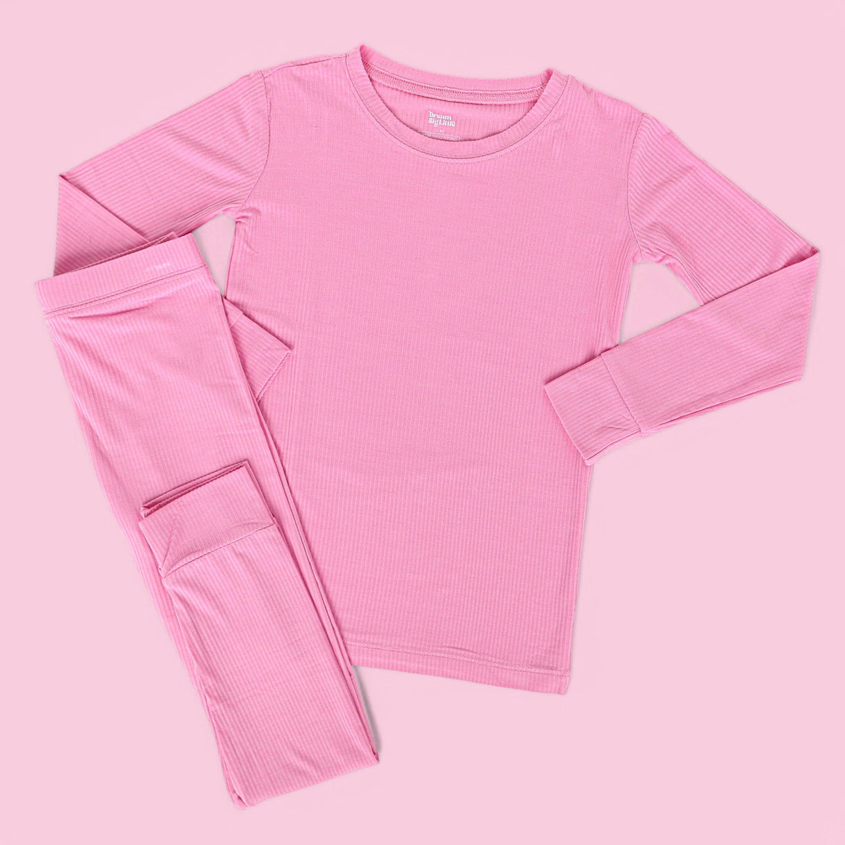 BELLA PINK RIB DREAM SET from DREAM BIG LITTLE CO