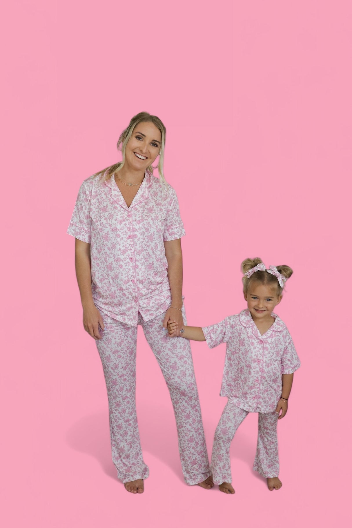 ROSEWOOD TOILE DREAM GIRL'S FLARE SET from DREAM BIG LITTLE CO
