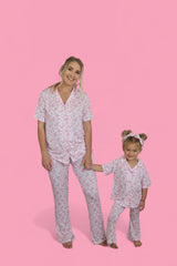 ROSEWOOD TOILE DREAM GIRL'S FLARE SET from DREAM BIG LITTLE CO