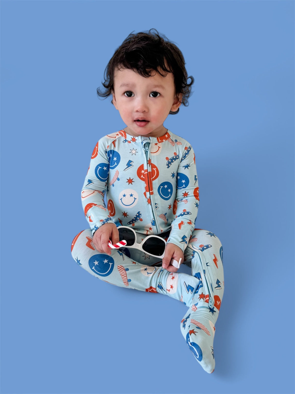 FREEDOM SKATIN' SMILES DREAM ROMPER from DREAM BIG LITTLE CO