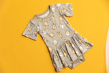 EXCLUSIVE PEEPIN' IT REAL DREAM BODYSUIT DRESS from DREAM BIG LITTLE CO