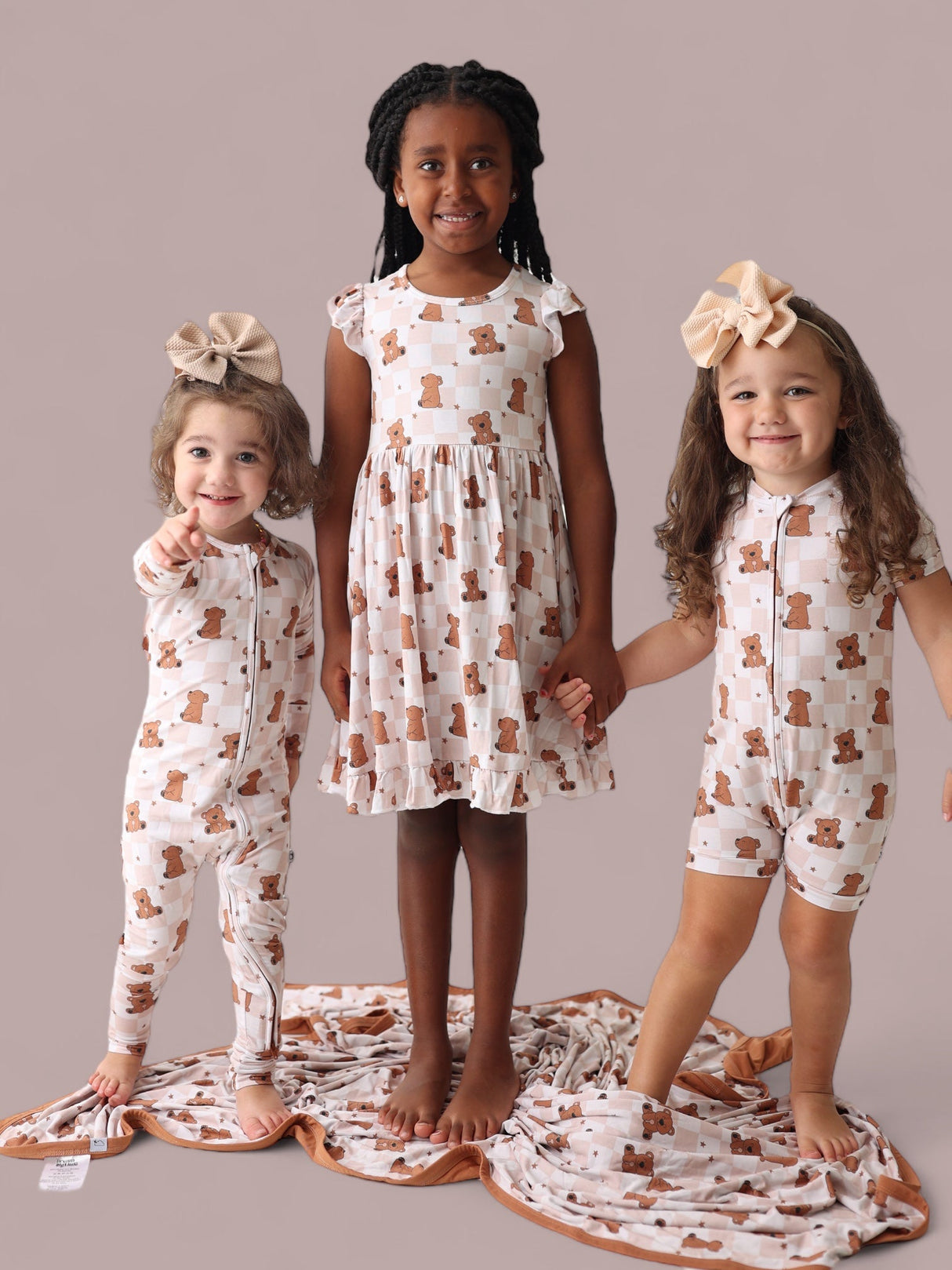 COZY BEAR DREAM SHORTIE from DREAM BIG LITTLE CO