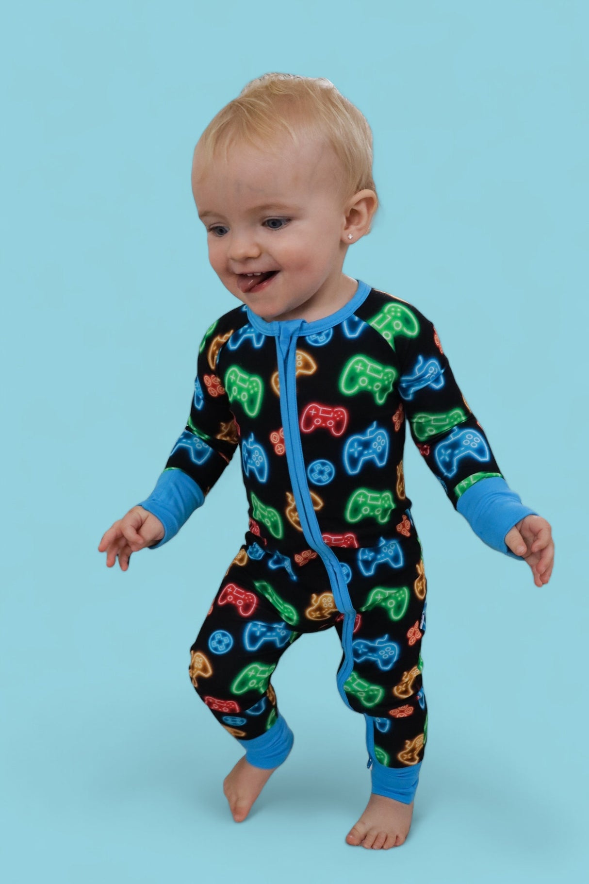 GAMER GLOW DREAM ROMPER from DREAM BIG LITTLE CO