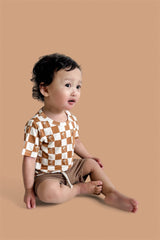 EXCLUSIVE SANDY BEACH CHECKERS DREAM POCKET TEE from DREAM BIG LITTLE CO