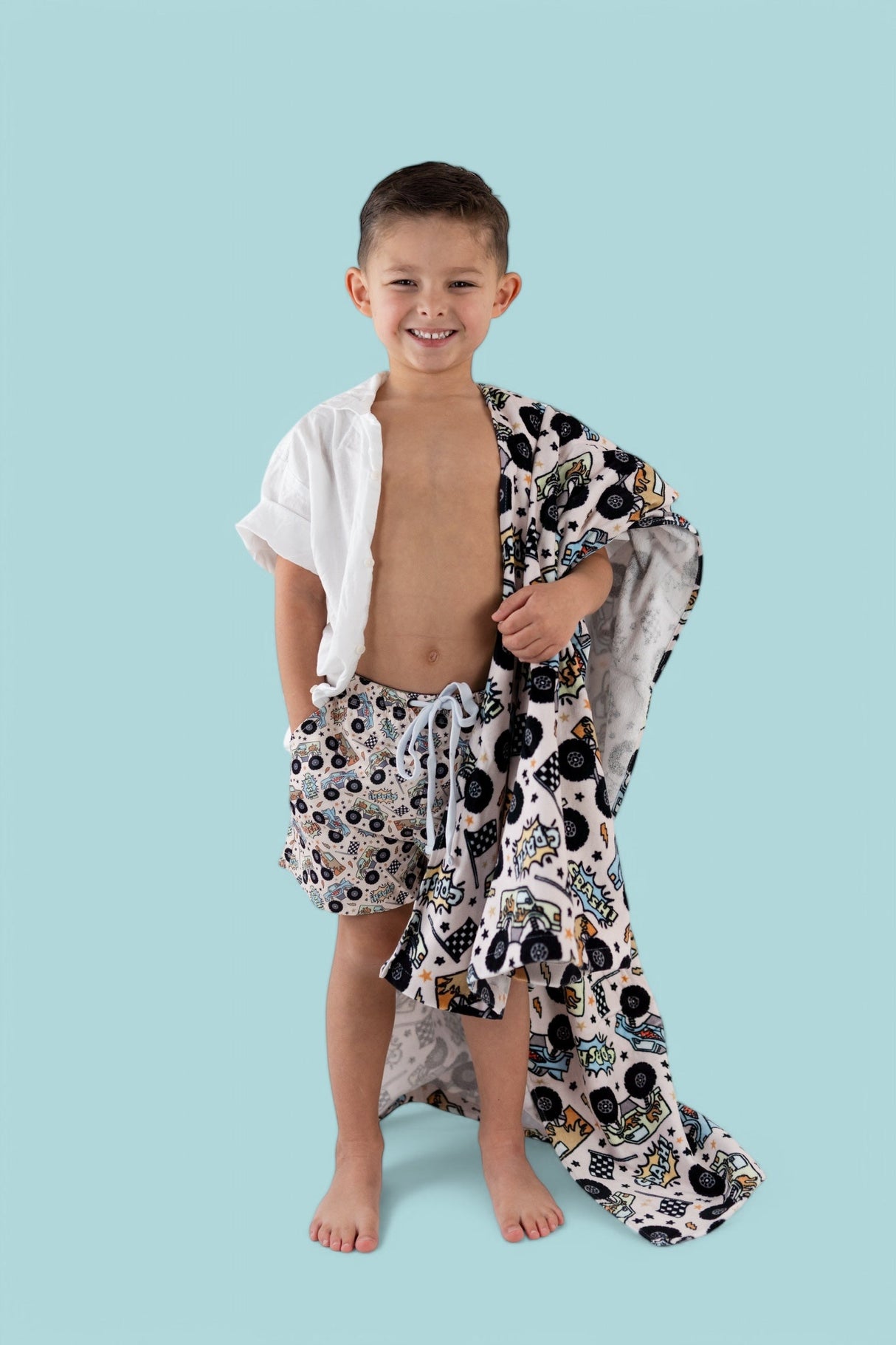 CRASH HARD BOY'S DREAM SWIM TRUNKS from DREAM BIG LITTLE CO