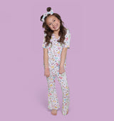 BOW GARDEN DREAM GIRL'S FLARE SET from DREAM BIG LITTLE CO