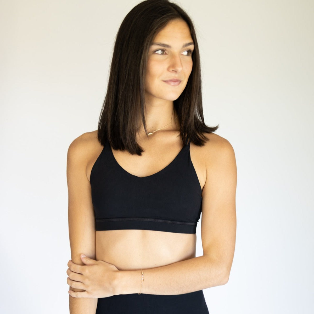 AIRE Ultra-Soft Cross Back Sports Bra | A-D Cup | Medium Support From DYM Athletics