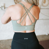 Vibe Bra with Detailed back | A-D cup | Medium - High Support  From DYM Athletics