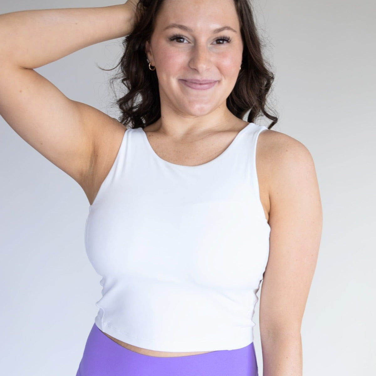Flex High Neck Bra w/ Scoop back | A-D cups | Medium Support  From DYM Athletics