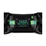 12 Pack of Flushable Man Wipes (1200 Mint Scented Wipes) from Pursonic