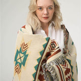 Geometric Aztec Blanket from Moderny