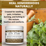 Dr. Cole's Hemorrhoid Salts White from COLEHERBALS