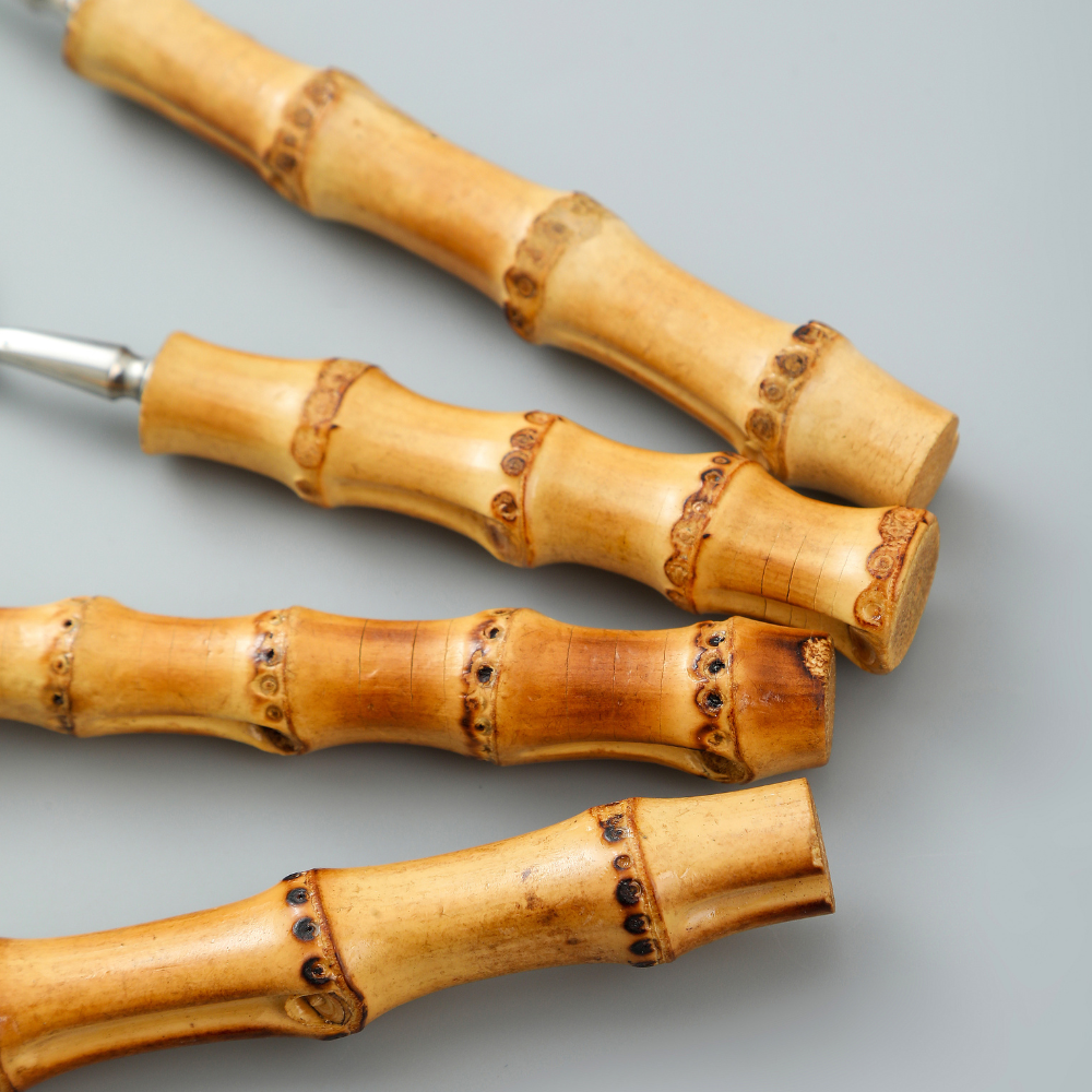 Natural Bamboo Flatware Set from Moderny