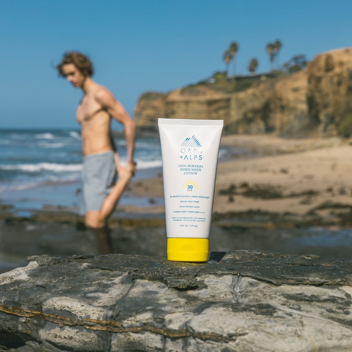 Mineral Sunscreen Lotion with SPF 30 (100%) from Oars + Alps