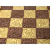 Brass Metal Modern Luxury Chess Pieces & Board Set 14" - Antique Copper & Gold From Royal Chess Mall