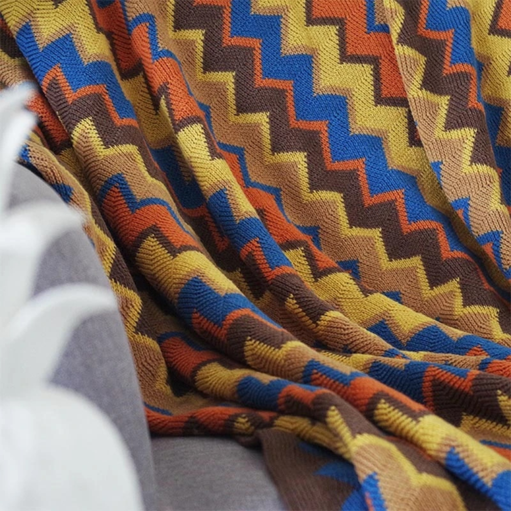 Vintage Bohemian Blanket from Moderny