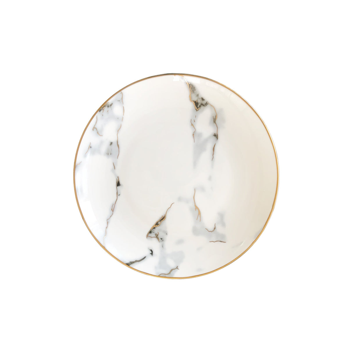 Ozarke's Alliance Grey Marble Plate Set from Ozarké
