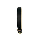 Plain Leather Dog Collar from Bonne et Filou