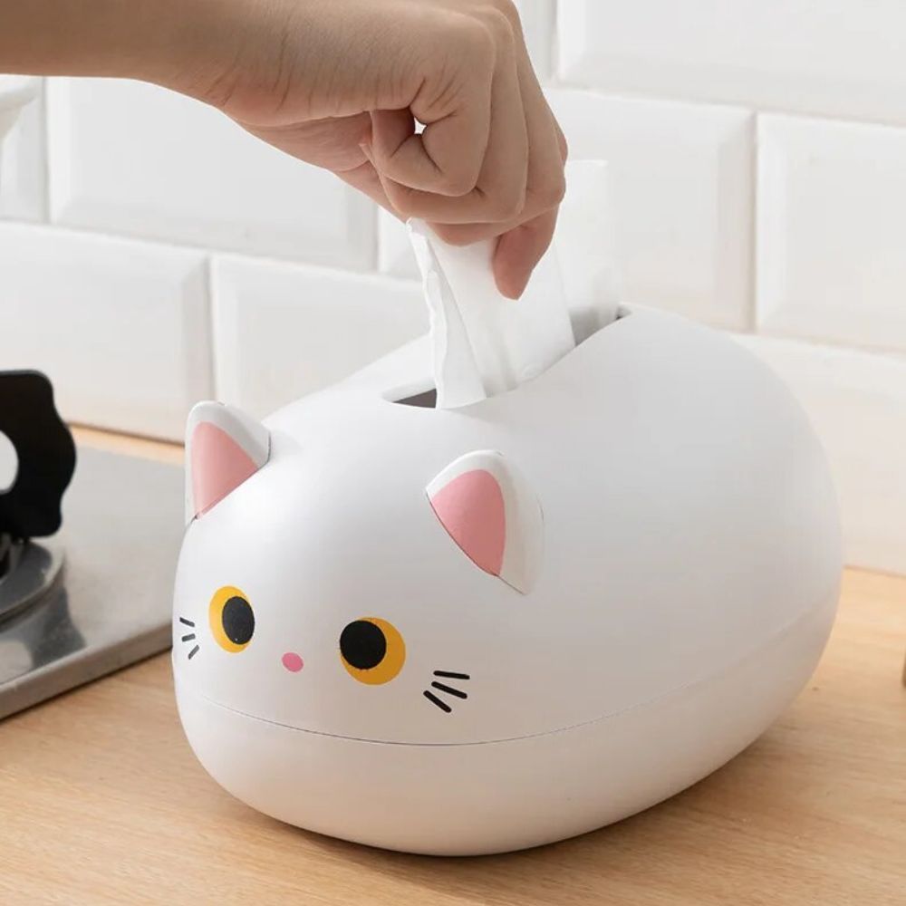 Cat Tissue Box from Moderny