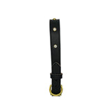 Plain Leather Dog Collar from Bonne et Filou