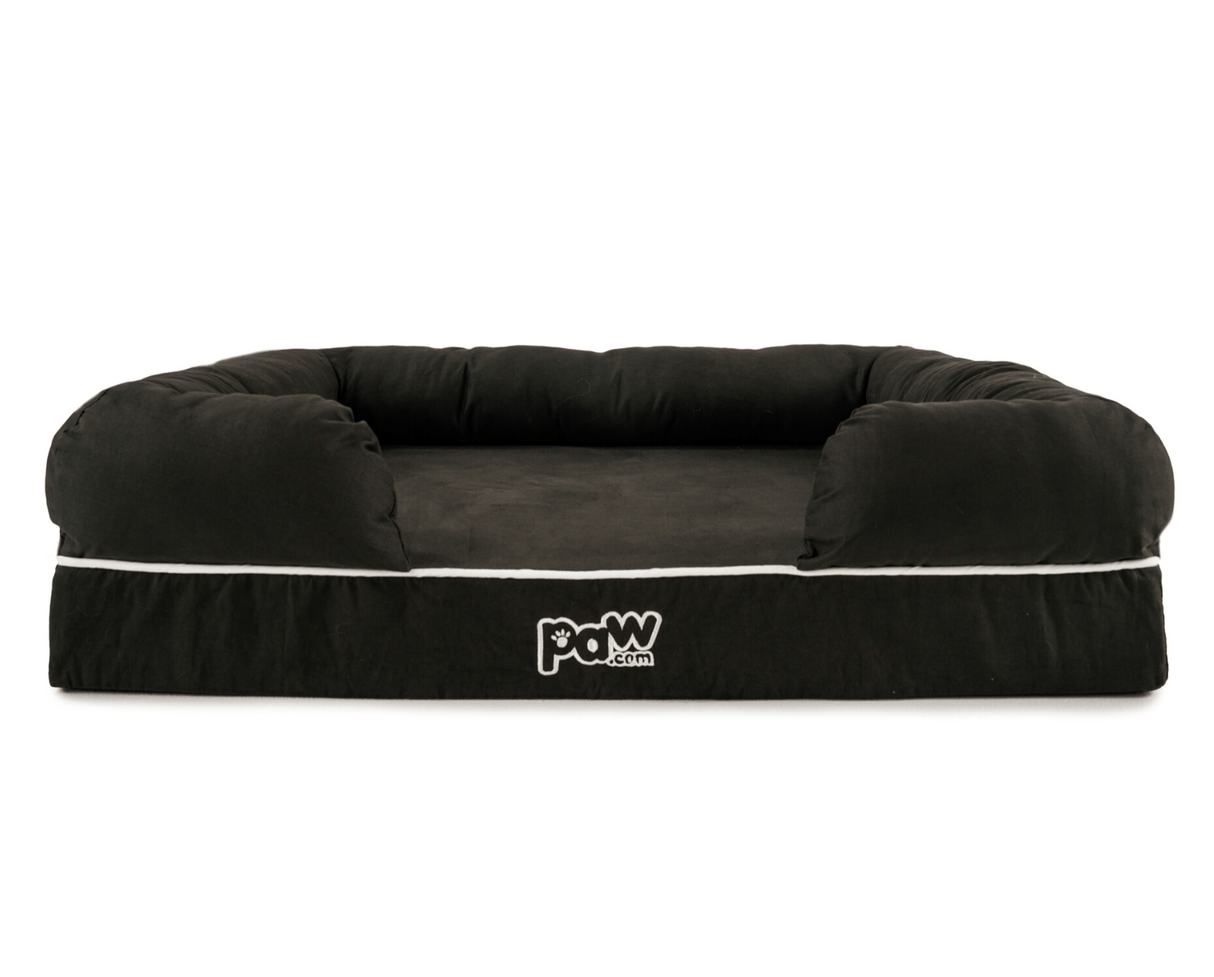 PupLounge™ Memory Foam Dog Bed Cover - Charcoal Grey (Bed Not Included) - Small From Paw.com
